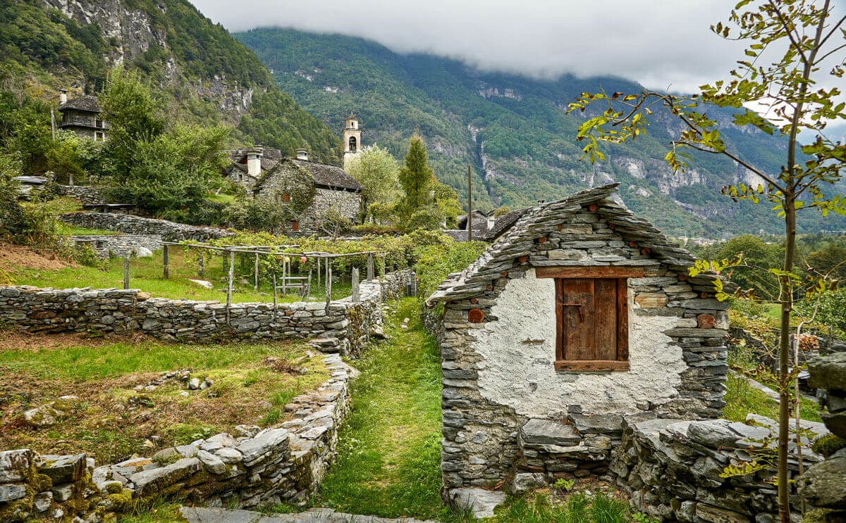 Beautiful Villages in Ticino Switzerland